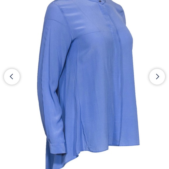 Eileen Fisher 100% Silk Blouse - Picture 4 of 6